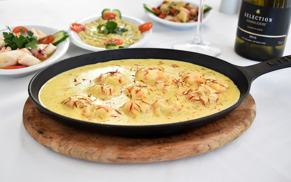 SAFRANLI KARİDES TAVA